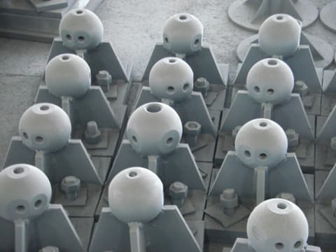 江北水泥厂网架安装