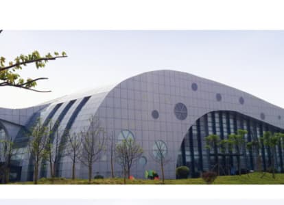 江北会议中心外景网架工程